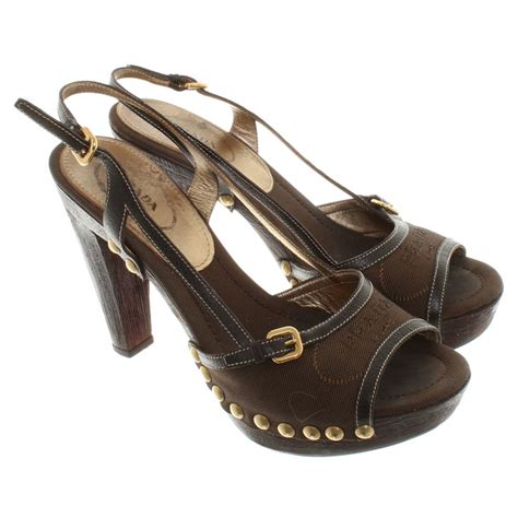 sandali legno prada|prada shoes for women.